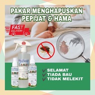 Ubat Pijat Spray Bedbugs Hama Pepijat Bed Bugs Natural Camay Repellent Tanpa Racun