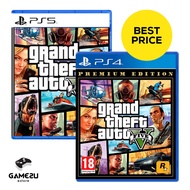 (READY STOCK) PS4 PS5 Grand Theft Auto V (GTA 5) - Premium Edition (R2)