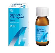 Aerius 艾力斯 0.5mg/ml Syrup（Desloratadine）抗敏感收鼻水藥水 60ml