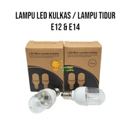 Lampu Kulkas LED Cahaya Putih E12 / E14
