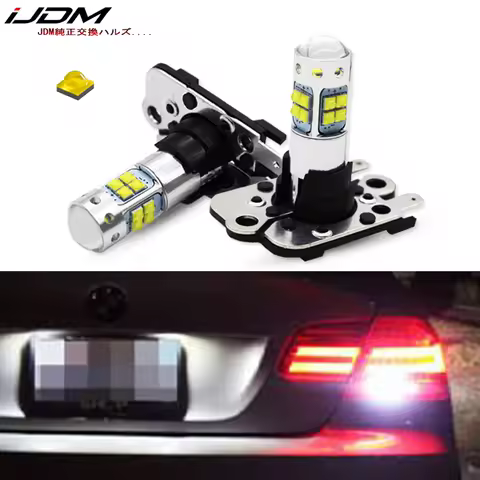 iJDM white PW16W PH16W LED Bulbs For 2011-2013 LCI BMW E92 328i 335i M3 & 2010-up Audi A7 S7 RS7 Bac