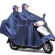 Jas Hujan Motor 2 Orang Full Cover Motor Raincoat 2-in-1 Coat