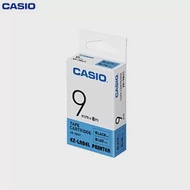 CASIO標籤機色帶9mm藍底黑字