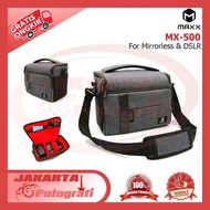 Maxx MX-500 MX500 Maxx-500 Camera Bag For Mirrorless & DSLR Original - Premium Promo