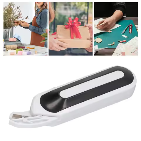 Electric Scissors ABS Material Portable Ergonomic Handle Electric Scissors Cordless Metal Blade for 