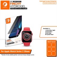 Finchy anti-Scratch Apple Watch Series 3 38mm Hydrogel Premium Screen Protector - Front