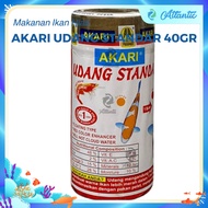 Akari Udang Standar Kering 40gr Pakan Ikan Koi Louhan Arwana Predator 40 Gram