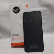 Handphone Hp Xiomi Redmi Note 7 3/32 Fulset Second Seken Bekas Murah