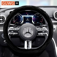 Steering Wheel Cover for Women Classy for Mercedes-Benz C260l/Gla200/GLC Winter Stuffed Protection C