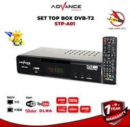 STB ADVANCE Set Top Box Penerima siaran TV Digital  STP A01