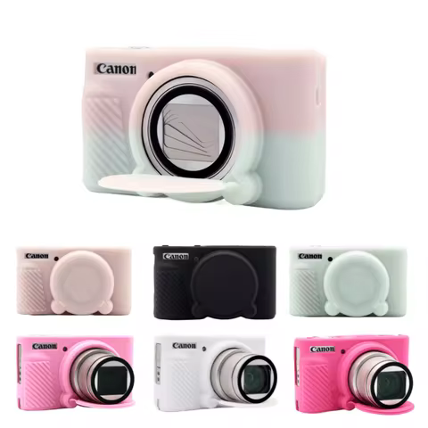 New Design Soft SX740 Camera Silicone Case For Canon PowerShot SX730 SX740 SX740HS Rubber Cover Body