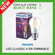 P45 Philips LED Classic 4.5W Dimmable LED Incandescent Light Bulb Warm White 3000K E27