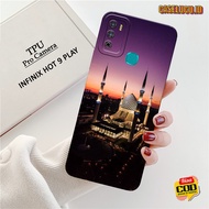 Casing Latest Infinix Hot 9 Playhp - Muslim Fashion Case - Infinix Hot 9 Play Case - Soft Silicon Ca