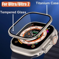 Aluminium Alloy Case+Tempered Glass Screen Protector for iWatch Ultra 1/2 49mm