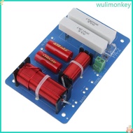WU 500W Pure Bass Subwoofer Crossover Frequency Distributor Divider 2 Way Speaker  Crossover Filter