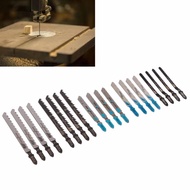 cancanshop 20Pcs Jigsaw Blades Set T118A T118B T118G T218A T111C T119 T119B HSS Assorted T Shank Jig