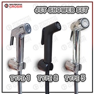 Euro Toilet Shower Set Jet Bidet Bidet Bidet Closet Sower 3-type Bidet Spray