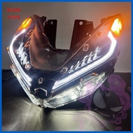 ➮ ∳ ◬ HONDA CLICK V2 125i/150i HEADLIGHT ASSEMBLY (Plug and Play) Headlight Assy For CLICK V2 YAMAH