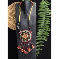Ethnic ROUND JUNTAI DAYAK BEAD NECKLACE (DAYAK BEAD NECKLACE)