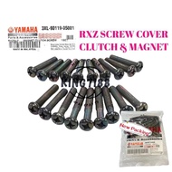 RXZ MILI 3XL RXZ NEW SCREW COVER MAGNET & COVER CLUTCH ORIGINAL MADE IN MALAYSIA(GREEN)