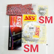 SUZUKI Gear Set SSS 415 Satria Fu 150SUZUKI, Satria Fu New HSB Chain.