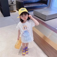 [READY STOCK]Baby girl dress 1-6 Year Old Princess Dress Baby  Girl Clothing