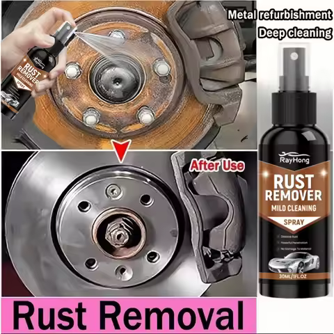 Rust Inhibitor Converter Spray Lubricant Rust Remover Iron Remover Rim Cleaner for Auto Enthusiasts 
