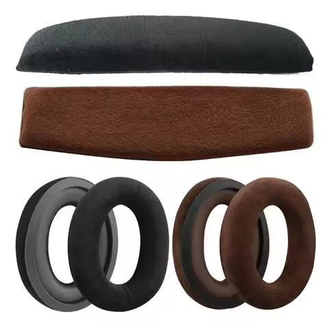 Replacement Sponge Ear Pads Headband Cushion for Sennheiser HD598 HD518 HD558 HD595 HD599 HD569 HD57
