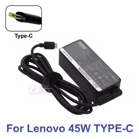45W USB-C Type-C AC Laptop PD Charger Power Adapter For Lenovo Thinkpad X1 X270 X390 E480 E490 L390 