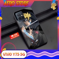 VIVO Y75 5G Case - Latest VIVO Y75 5G Case 2022 AERO CASE [NRT ANIME MOTIF] VIVO Y75 5G Silicone - C
