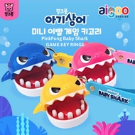 GANTUNGAN Pinkfong BABY SHARK TOY KEY RING/Keychain/BABY SHARK Bag Hanger/BABY SHARK TOY - 100% ORIGINAL KOREA