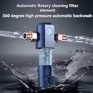 【VVL】-Cleaning Pre Filter with Pressure Gauge 360° High-Pressure Backwash Filtration System Reusable