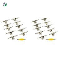 [alfred_gunter.]20 Pcs 29mm Fingerboard Trucks Finger Skateboard Deck with Nuts with Spanner Screwdr