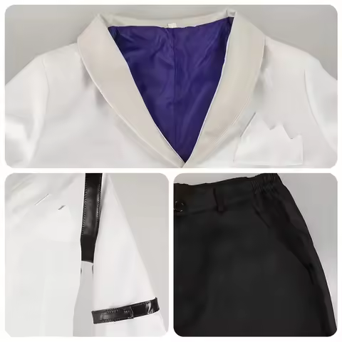 ♤♧♡Sigma Cosplay Costume Anime BSD 4th Sigma Trench Uniform Suit For Halloween Comic Con Sigma Outfi