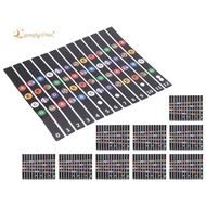 Ukulele Fretboard Stickers Chord Fret Stickers Note Sticker Finger Guide for Ukulele Beginner 10PCS
