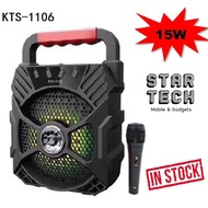 Bluetooth Speaker[KTS-1106] Wireless Portable Bluetooth Speaker With Led Light With Mic zYgl