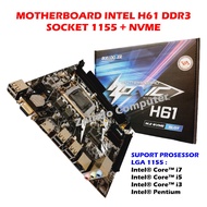 BULLDOZER H61 MOTHERBOARD SLOT M2 SOCKET 1155 DDR3 BULLDOZER INTEL H61 MAINBOARD