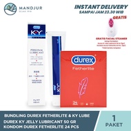 Bundling Durex Fetherlite & KY Lube