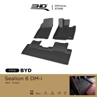 3D Mats พรมปูพื้นรถยนต์ BYD SEALION 6 DM-I SUV PHEV 2024 - Present พรมกันลื่น พรมกันนํ้า พรมรถยนต์