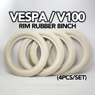 VESPA / V100 RIM RUBBER - 8INCH