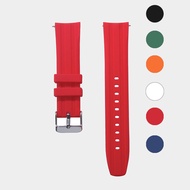 Suitable for Huawei Garmin Samsung Smart Watch Strap 20mm22mm Rubber Strap