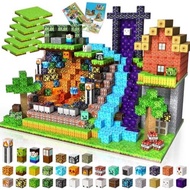 200PCS Magnetic Building Blocks with 6 Baseplates, Magnetic Blocks Cubes for Kids Ages 4-8