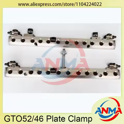 1Pair Good quality GTO52 GTO46 Plate Clamp For heidelberg Offset Printing Machine GTO 69.353.732 Qui