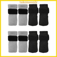 TAK 8lots Breathable Meshes Puppies Indoor Gloves Paws Kittens Boot for Bathing