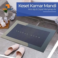 Select_ DIATOM Anti-Slip Absorbent Rectangle Bathroom Mat 59x39.5cm - DT4