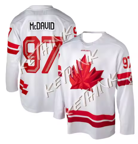 Mcdavid Nikita Kucherov Hockey Jersey Mackinnon, Jersey 2025, 4 Countries competition,Nhl Ice Hockey