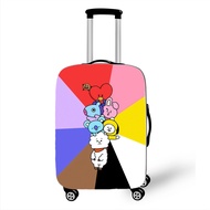 Bt21 Trolley Case Scratch-resistant Protective Cover Luggage Protective Cover Elastic  ened Luggage Cover Luggage Cover Protective Cover Dust Cover Luggage Suitcase