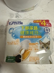 日本Gex貓用飲水器濾芯x4