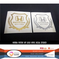 HONDA Motors VIP Logo Vinyl Decal Sticker