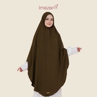 IMAZAN Khimar Crinkle Airflow NonPad Kerudung Panjang Instan Jilbab Syari Jumbo Hayya Series